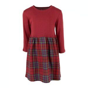 Leveret Toddler Girls Plaid Cotton Dress 5T